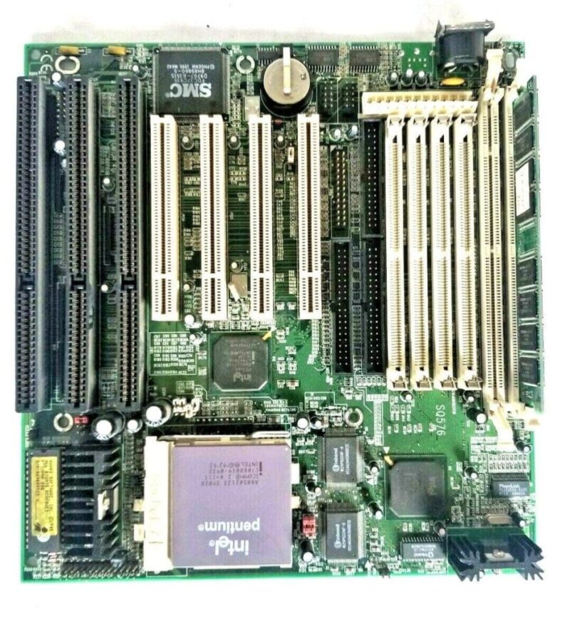 BCM SQ576 MOTHERBOARD + INTEL PENTIUM SY028 CPU + RAM