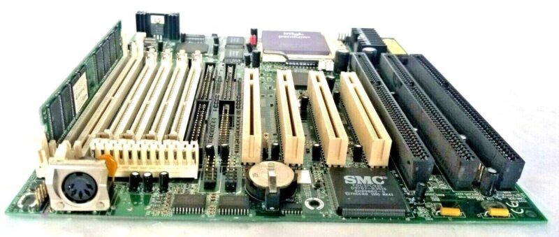 BCM SQ576 MOTHERBOARD + INTEL PENTIUM SY028 CPU + RAM