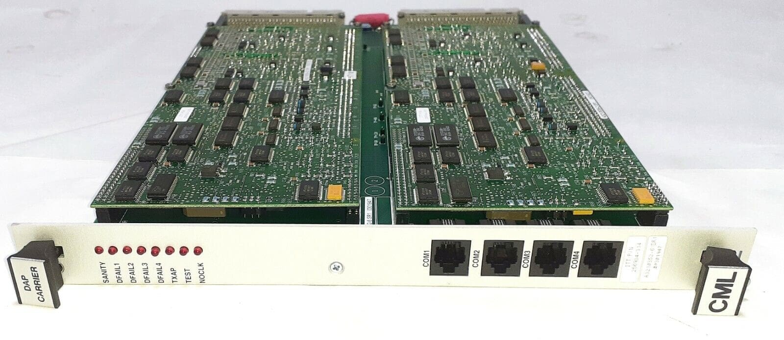 CML ATC LIBERTY STAR VCCS DAP CARRIER Card, ITT 256934-314, B3210352-6 SR1