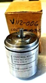 KEARFOTT GENERAL PRECISION P/N: V112-006 AEROSPACE AVIATION CONTROL MOTOR 400Hz