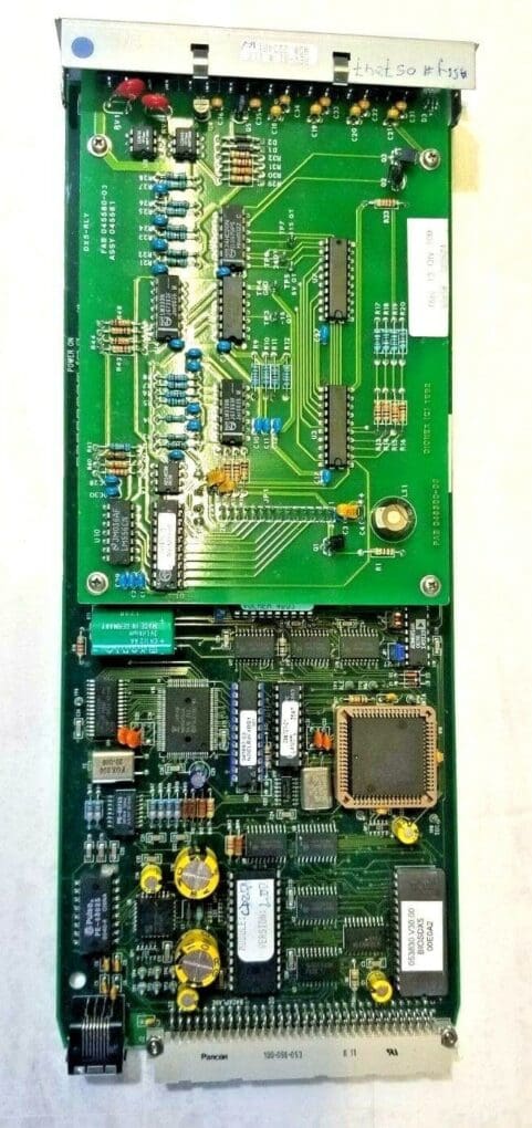 DIONEX DX500-CPU 10BT LAN BOARD 056802 + DX5 RLY ASSY 045581