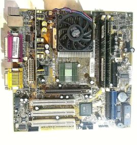 ASUS A7M266-M MOTHERBOARD + 1.3GHz AMD ATHLON A1300AMS3B CPU +384MB RAM +H/S&FAN