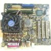ASUS P4GV-LA MOTHERBOARD + 2.8GHz INTEL PENTIUM 4 SL7E5 CPU+256MB RAM +H/S & FAN