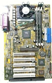 IWill VA133PLUS MOTHERBOARD + 850MHz INTEL CELERON SL54Q CPU + AVED RAM +H/S/FAN