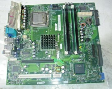 DELL 0WF887 MOTHERBOARD + INTEL PENTIUM 4 SL7YP CPU+1024 MB RAM