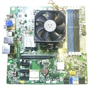 HP 620887-001 MOTHERBOARD + 3GHz AMD ATHLON II X4 ADX640WFK42GR CPU + H/S & FAN