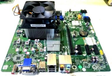 HP 620887-001 MOTHERBOARD + 3GHz AMD ATHLON II X4 ADX640WFK42GR CPU + H/S & FAN