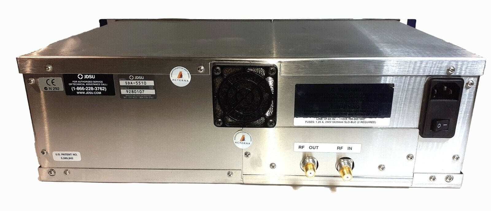 ACTERNA JDSU SDA-5510 HEADEND REVERSE SWEEP MANAGER