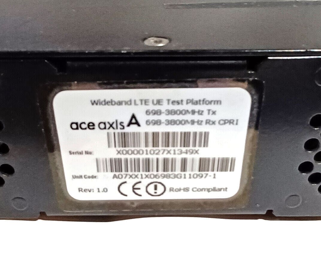 IXIA LTE UE Testing Radiohead 698MHz-3800GHz