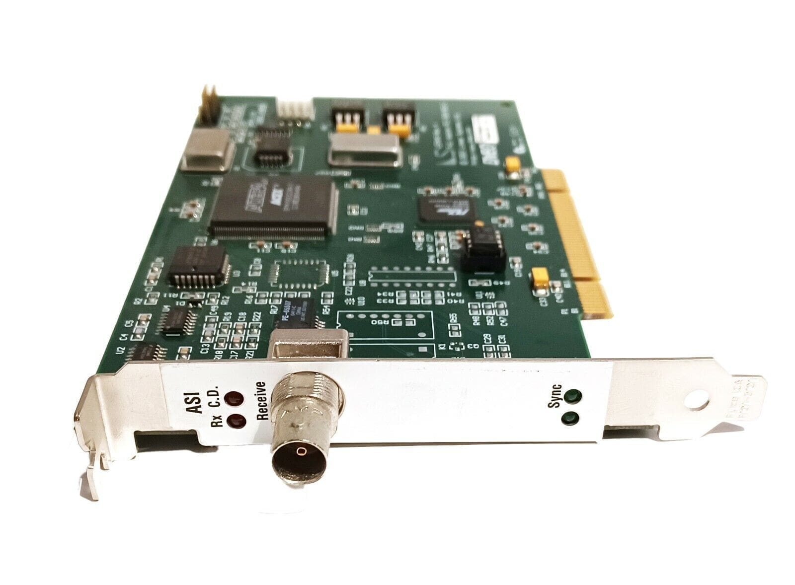 DVEO LS7643 REV. 4 Full duplex PCI DVB ASI-C DVB Master III Rx Card MODEL 104