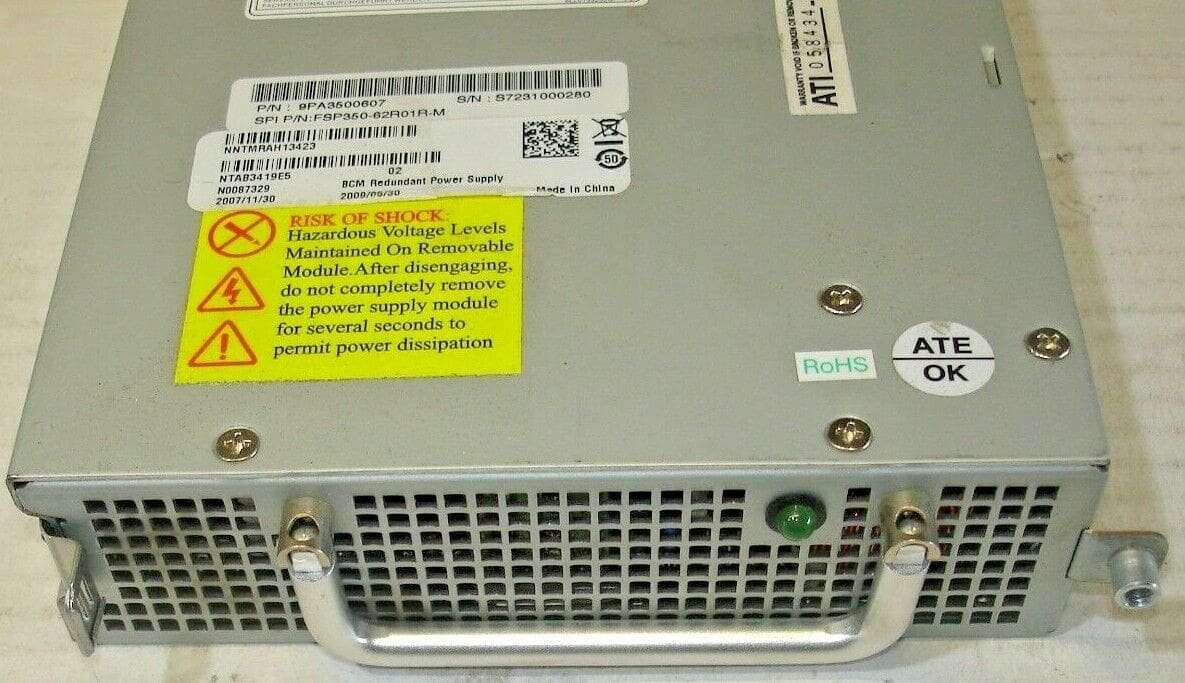 SPARKLE POWER INC SWITCHING POWER SUPPLY FSP350-62R01, 9PA3500607