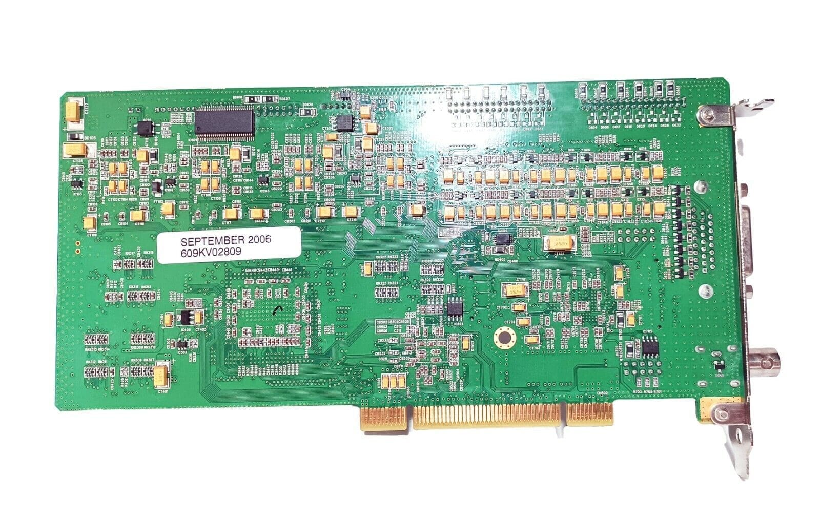 Pelco Techwell AD2 PCI Card 2006.09.07 Rev. B
