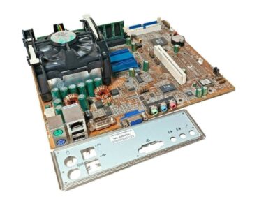 S Tech P35-121-1689 Motherboard +SL6EG CPU + 512MB Ram + CPU Fan