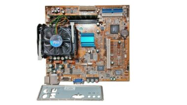S Tech P35-121-1689 Motherboard +SL6EG CPU + 512MB Ram + CPU Fan
