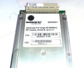 BigBand ARRIS ASCM0304 BGR00201 ADVANCED FULL RANGE (50-900MHZ) RF MODULE
