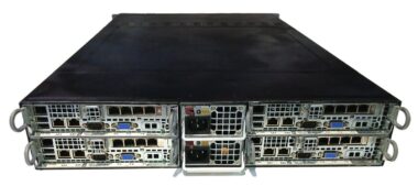 Super Micro 6026TT-BTF +4 (X8DTT-HF+) NODES (8 XEON X5650 + 192GB RAM) +5TB HDD