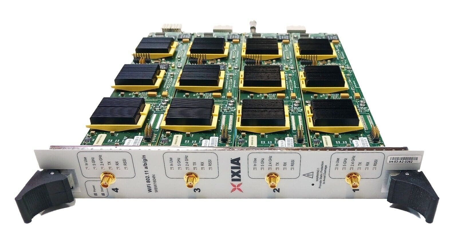 IXIA IxVeriWave WBW1604N, 4-port Low Power SISO WaveBlade WiFi 802.11a/b/g/n