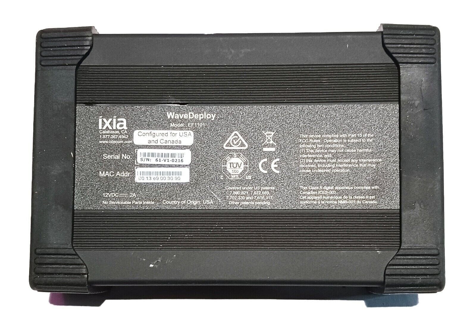 IXIA EF1101 WaveDeploy Ethernet 802.3