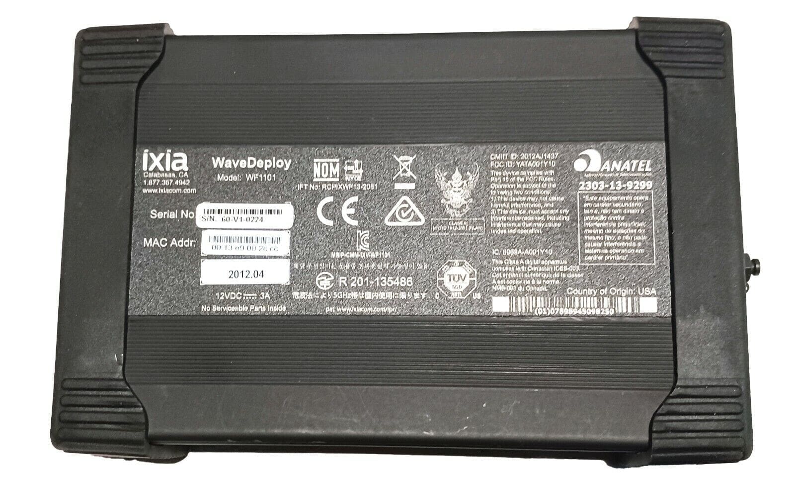 IXIA WF1101 WaveDeploy WIFI 802.11 a/b/g/n