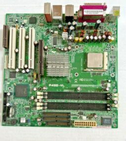 ASUS P4SD-VL MOTHERBOARD + INTEL PENTIUM 4 SL7E4 CPU