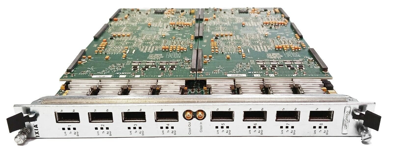 Ixia Optixia 10 GB 8 XFP port XM Enet Reduced Perf Load Module LSM10GXMR8-01