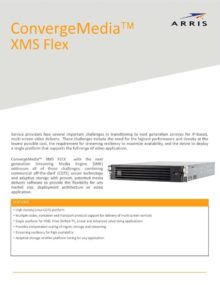 Arris XMS Flex External Module VOD Storage Server 29 TB