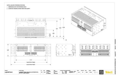 Amphenol Network Solutions Telect NRG600BT08-M nrgSMART 600A Mini BDFB- 8/8