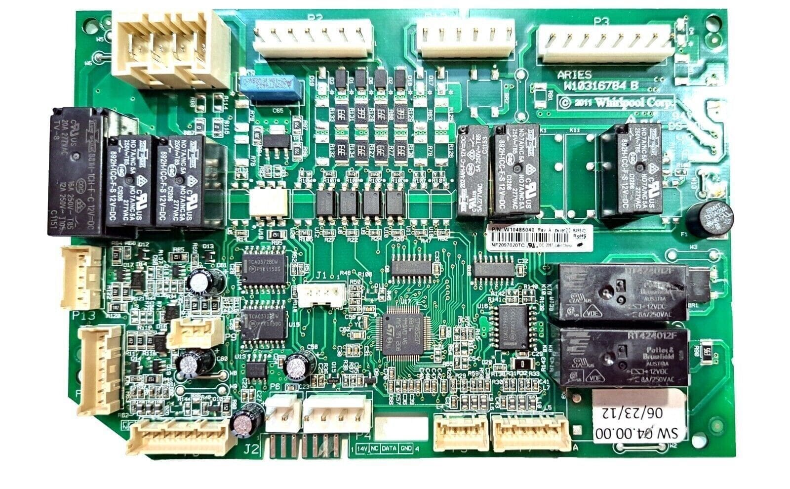 Whirlpool Refrigerator Control Board W10485040 Rev A Open Box