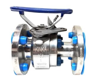 Kinka K41150 1" Inconel 825 Ball Valve API 608 Class 150, Short Handle