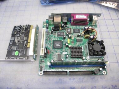 VIA C3VCM6 Mini ITX Server Motherboard w/ 800Mhz CPU 256MB RAM + NETWORK CARD