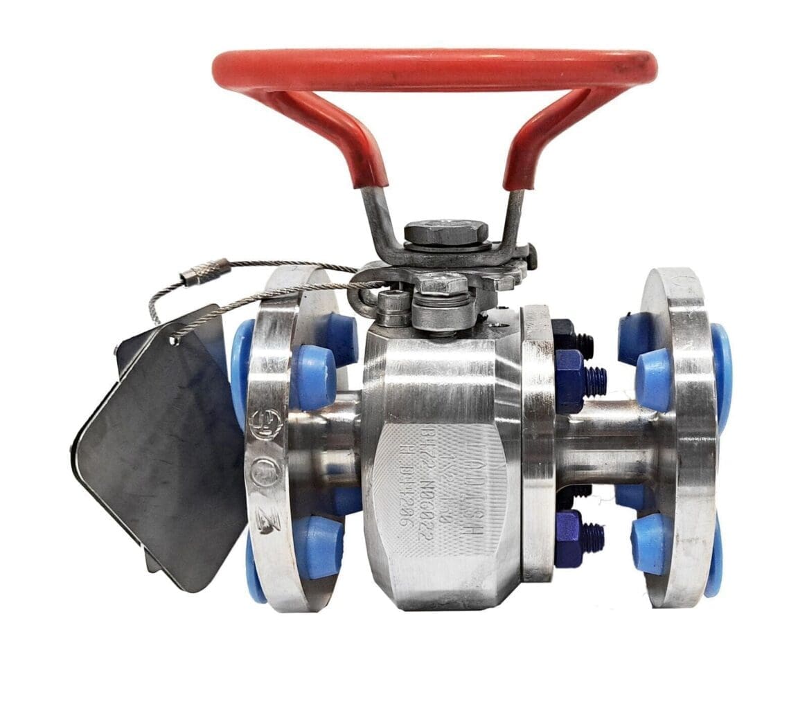 Ladish 1/2" Hastelloy C22 Ball Valve API 607, 608, 641 Class 150 Fire Safe