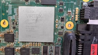 LOT OF 6 XILINX VIRTEX XCVU095-FFVB1760 CHIPS FOR SALVAGE ON 3 BOARDS