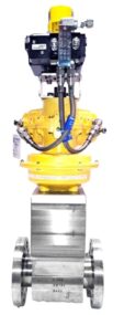 Setpoint 2" Zirconium Ball Valve, ZR702 Class 300 ASTM-B493 +Pneumatic Actuator