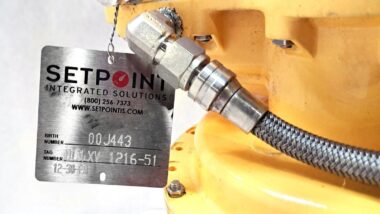Setpoint 2" Zirconium Ball Valve, ZR702 Class 300 ASTM-B493 +Pneumatic Actuator