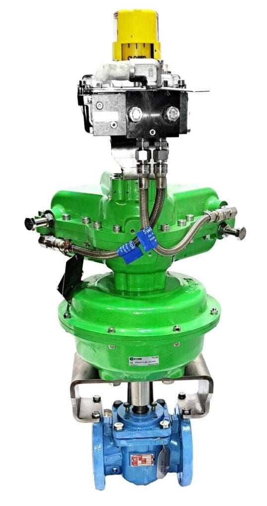 Flowserve 2" Plug Valve 2-T4EB-11C11D933NW with Pneumatic Actuator