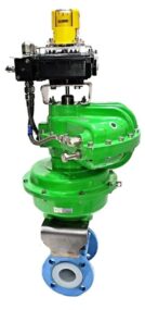 Flowserve 2" Plug Valve 2-T4EB-11C11D933NW with Pneumatic Actuator