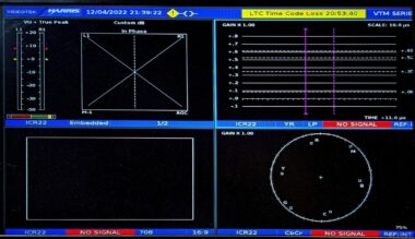 Harris VTM4140PKG Waveform Monitor OPT 40. OPT SDI-H, OPT A3-OPT 2