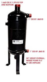 Standard Refrigeration Co. Verticle Receiver 1.5 Gallon QV-1-1/2, ESP-7