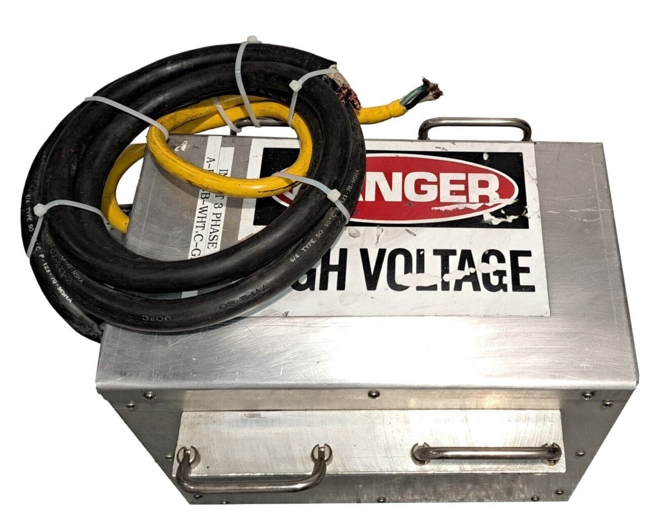 EG&G Almond Instruments 10-23128 Isolation Transformer 208 Vac 3Ø to 115 Vac 3Ø