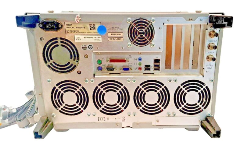 Agilent 16802A OPT 101, 102, 111, MY50370285 68 Channel Portable Logic Analyzer