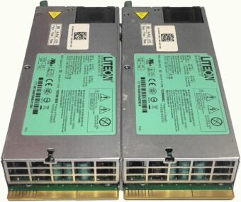 LOT OF 2 LITEON PS-2112-2L 1100W Power Supply 0XVKF0