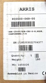Arris Motorola SG4000 1GHz 1X1 Node, SG4-100SK/SBB-CES-S-G