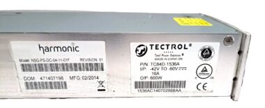 Harmonic NSG-PS-DC-04-11-01F, TECTROL TC84D-1536A PSU DC-DC POWER SUPPLY