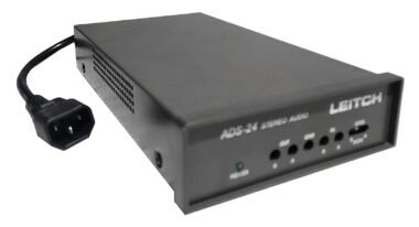 LEITCH ADS-24 STEREO AUDIO DISTRIBUTION AMPLIFIER