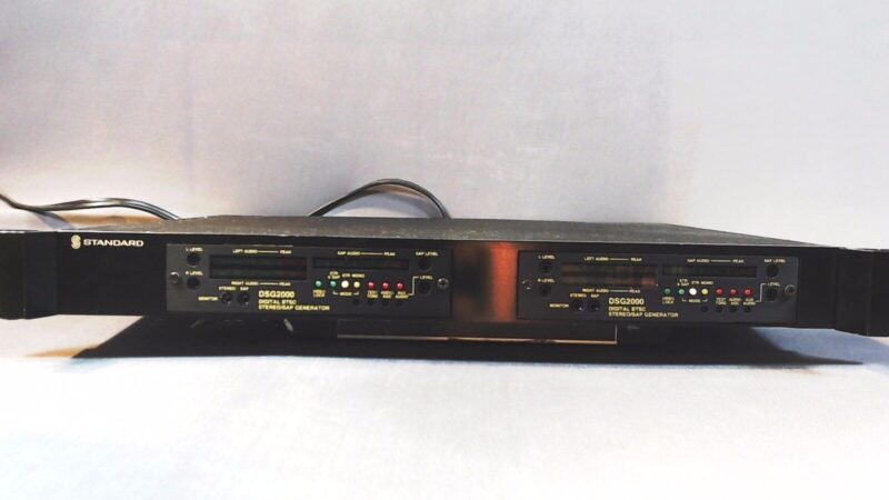 Standard DSG2000 Digital BTSC Stereo SAP Generator