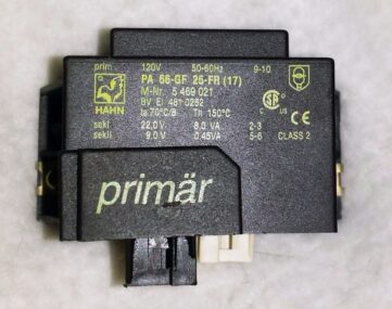 Miele G 863 SCVi SUPPLY TRANSFORMER PA 66-GF 25-FR P/N 5469010