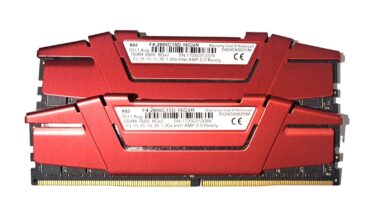 G.SKILL RIPJAWS V (16GB 2X8) DDR4-2666 Desktop DRAM F4-2666C15D-16GVR