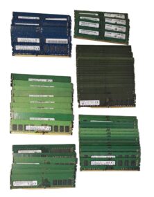 LOT OF 61 EACH 8GB Desktop Memory