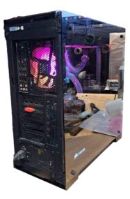 GAMING DESKTOP PC WATER COOLED i7-7700K 32GB RAM 1TB SSD MSI GTX 1080 8GB GDDR5