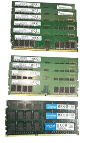LOT OF 13 EACH 8GB Desktop Memory